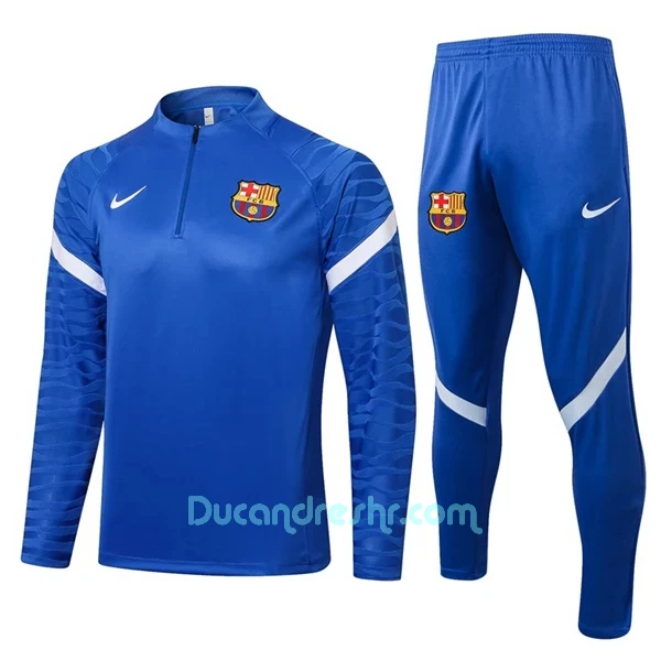 FC Barcelona Komplet Sweatshirts 2022/23 Plavkasto-Bijela