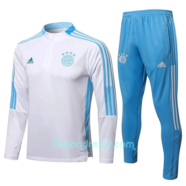 FC Bayern Munich Komplet Sweatshirts 2022/23 Bijelo-Plava