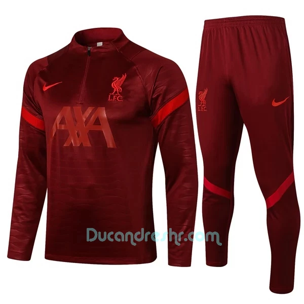 Liverpool Komplet Sweatshirts Dječji 2022/23 Crvena