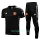 Manchester United Champions League Trening Dres Komplet 2022/23 Crno-Bijeli