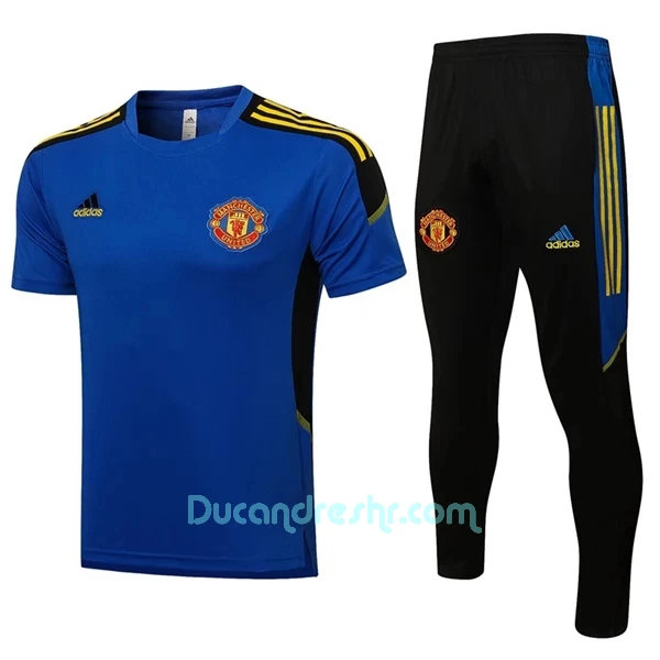 Manchester United Champions League Trening Dres Komplet 2022/23 Plava