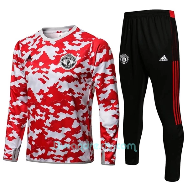 Manchester United Komplet Sweatshirts 2022/23 Bijela