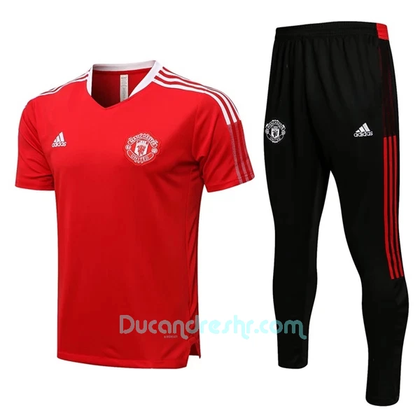 Manchester United Trening Dres Komplet 2022/23 Crvena