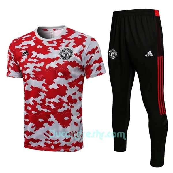 Manchester United Trening Dres Komplet 2022/23 Crveno-Bijelo