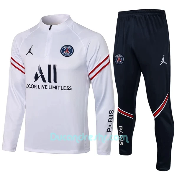 Paris Saint-Germain Komplet Sweatshirts Dječji 2022/23 Bijela