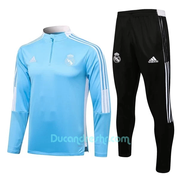 Real Madrid Komplet Sweatshirts Dječji 2022/23 Svijetlo-Plava