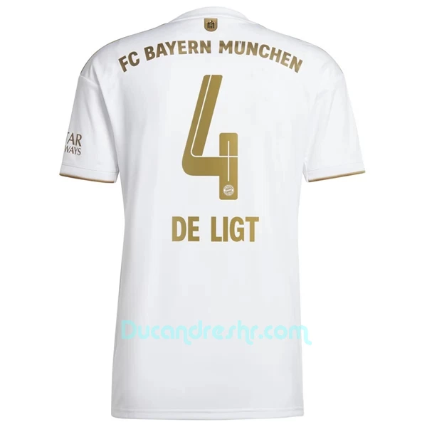 Dres FC Bayern Munich Matthijs de Ligt 4 Gostujući 2022/23