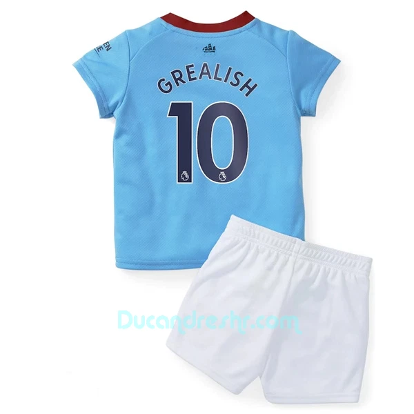 Dres Manchester City Jack Grealish 10 Dječji Domaći 2022/23