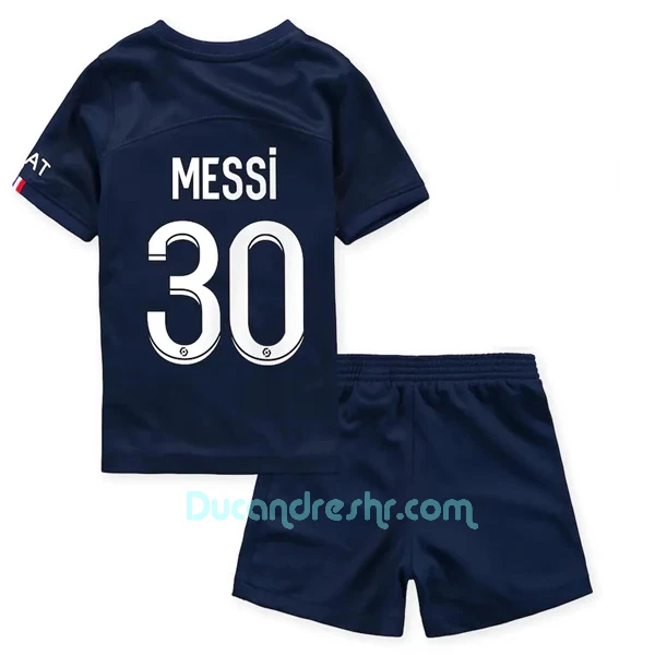 Dres Paris Saint-Germain Lionel Messi 30 Dječji Domaći 2022/23