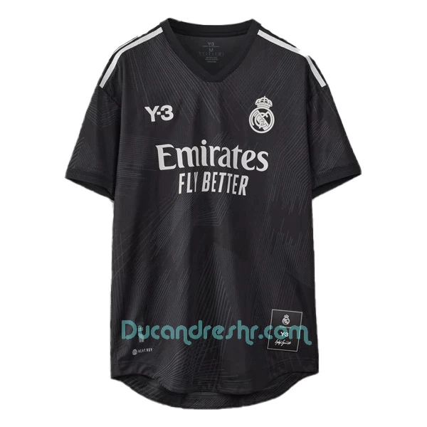 Dres Real Madrid Y-3 Domaći 120. Obljetnica 2022/23 Crno