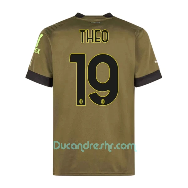 Dres AC Milan Theo Hernández 19 Treći 2022/23