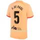 Dres Atlético Madrid Rodrigo de Paul 5 Treći 2022/23