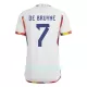 Dres Belgija Kevin De Bruyne 7 Gostujući SP 2022