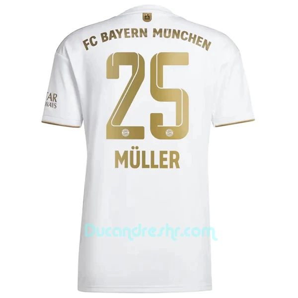 Dres FC Bayern Munich Thomas Müller 25 Gostujući 2022/23