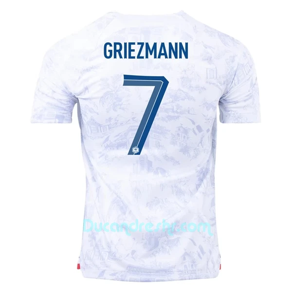 Dres Francuska Antoine Griezmann 7 Gostujući SP 2022