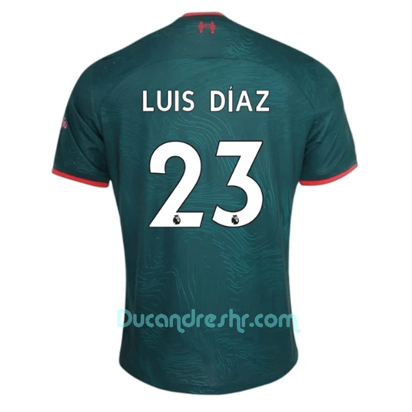 Dres Liverpool Luis Díaz 23 Treći 2022/23