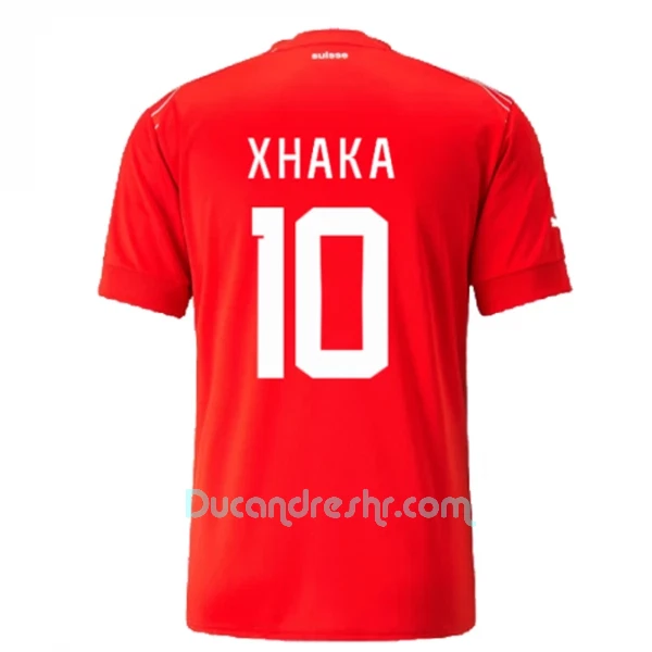 Dres Švicarska Xhaka 10 Domaći SP 2022