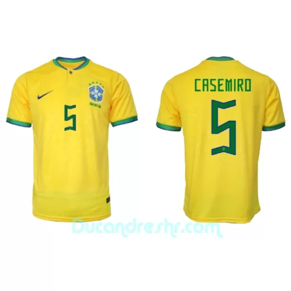 Dres Brazil Casemiro 5 Domaći SP 2022