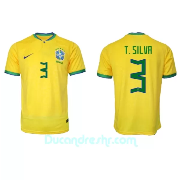 Dres Brazil Thiago Silva 3 Domaći SP 2022