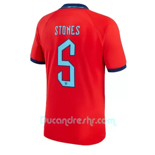 Dres Engleska John Stones 5 Gostujući SP 2022