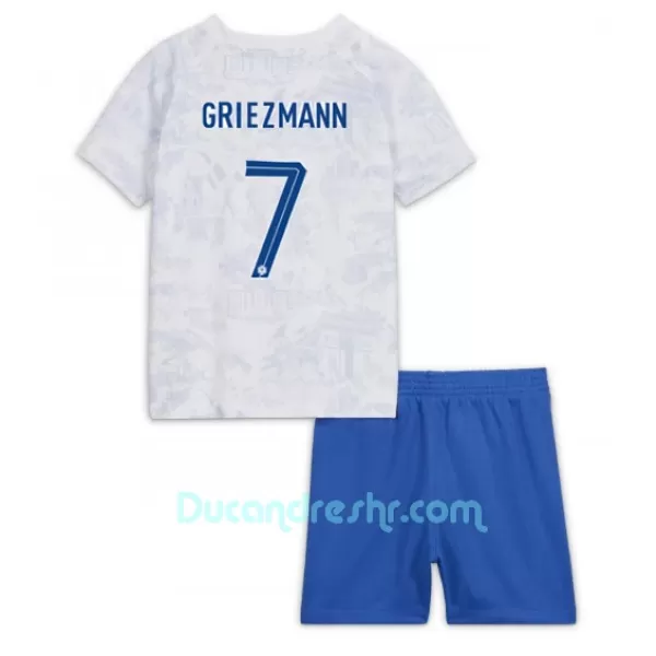 Dres Francuska Antoine Griezmann 7 Dječji Gostujući SP 2022