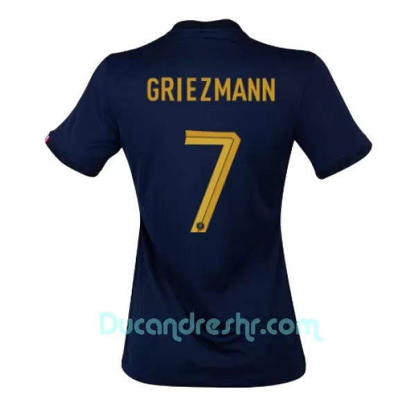 Dres Francuska Antoine Griezmann 7 Ženski Domaći SP 2022