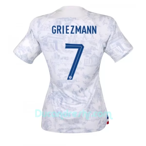 Dres Francuska Antoine Griezmann 7 Ženski Gostujući SP 2022