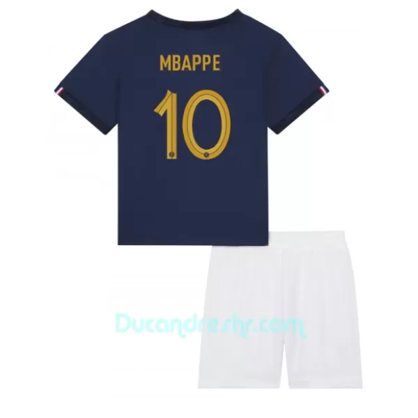 Dres Francuska Kylian Mbappé 10 Dječji Domaći SP 2022