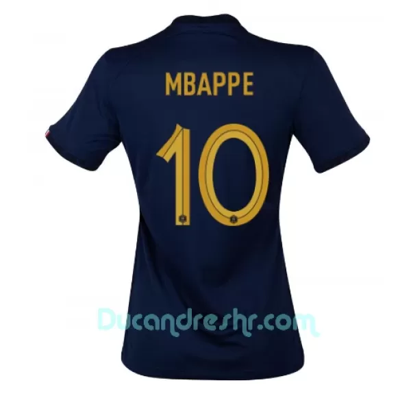 Dres Francuska Kylian Mbappé 10 Ženski Domaći SP 2022