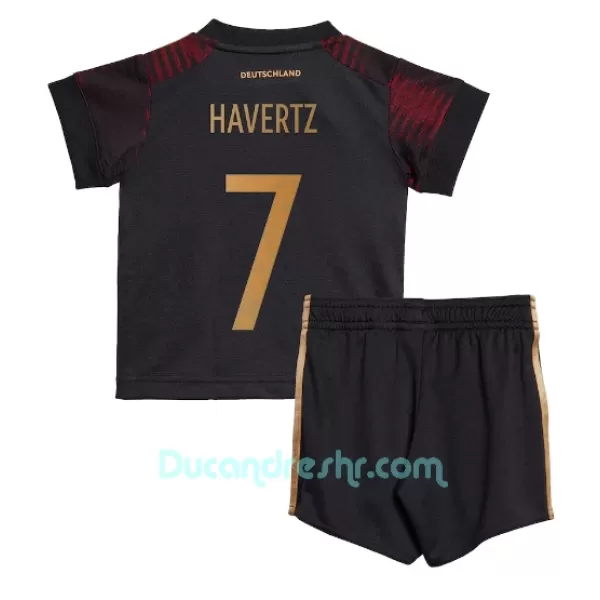 Dres Njemačka Kai Havertz 7 Dječji Gostujući SP 2022