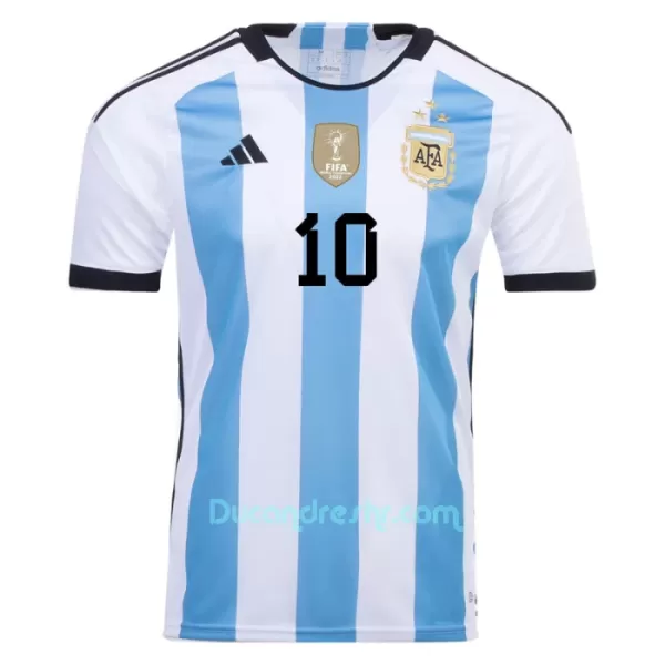 Dres Argentina 3 Star Lionel Messi 10 Domaći SP 2022