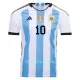 Dres Argentina 3 Star Lionel Messi 10 Domaći SP 2022