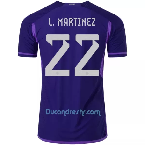 Dres Argentina L. MARTINEZ 22 Gostujući SP 2022