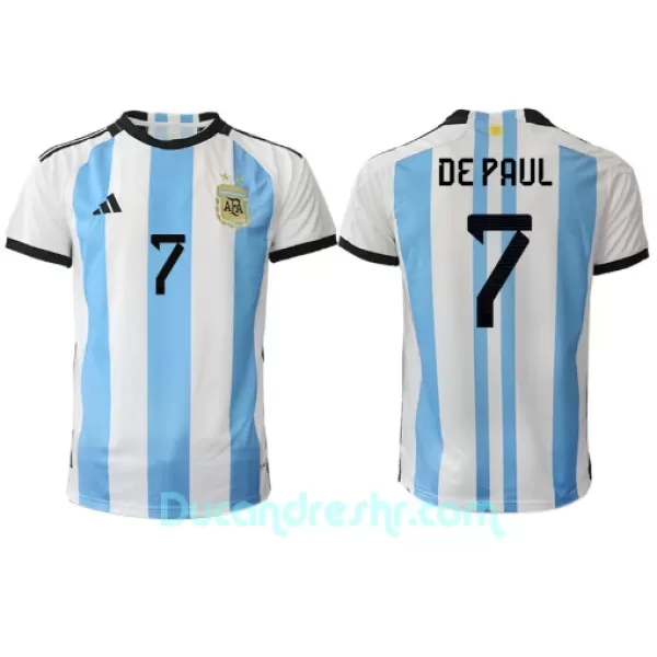 Dres Argentina Rodrigo de Paul 7 Domaći SP 2022