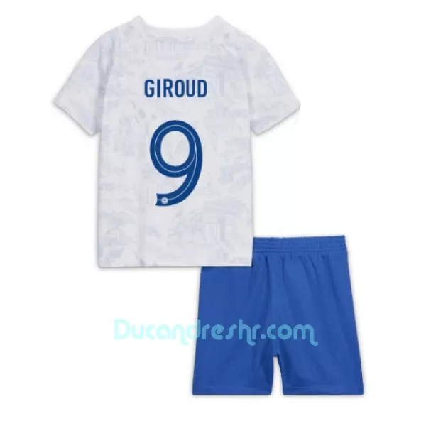 Dres Francuska Olivier Giroud 9 Dječji Gostujući SP 2022