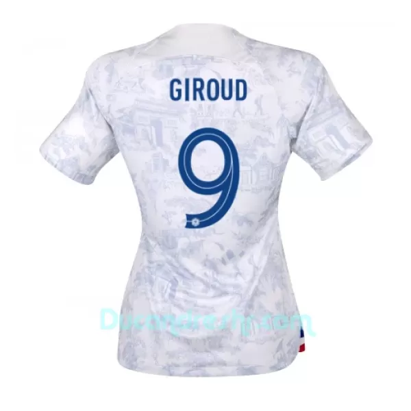 Dres Francuska Olivier Giroud 9 Ženski Gostujući SP 2022