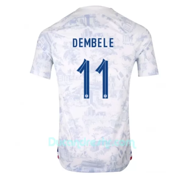 Dres Francuska Ousmane Dembélé 11 Gostujući SP 2022