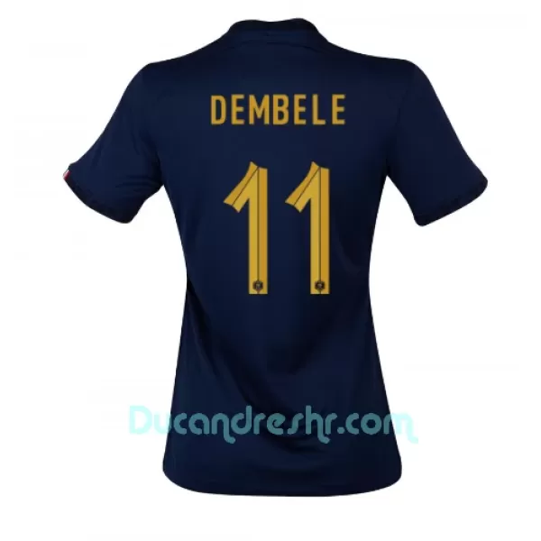 Dres Francuska Ousmane Dembélé 11 Ženski Domaći SP 2022