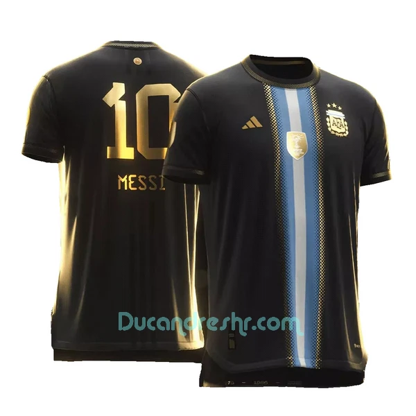 Dres Argentina Lionel Messi 10 Golden Bisht