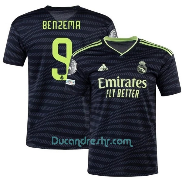 Dres Real Madrid Karim Benzema 9 Treći 2022/23