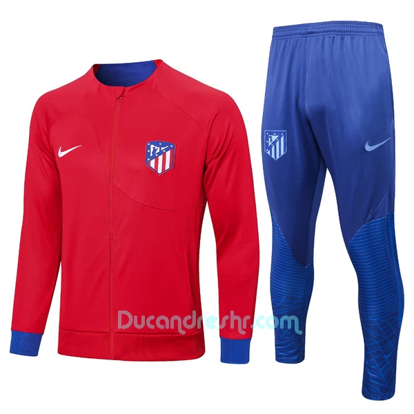 Atlético Madrid Komplet Sweatshirts 2022/23 Crvena