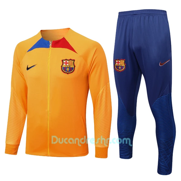 Barcelona Komplet Sweatshirts 2022/23 Naranča