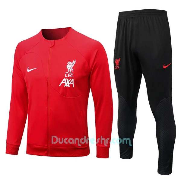 Liverpool Komplet Sweatshirts 2022/23 Crvena