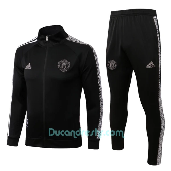 Manchester United Komplet Sweatshirts 2022/23 Crno