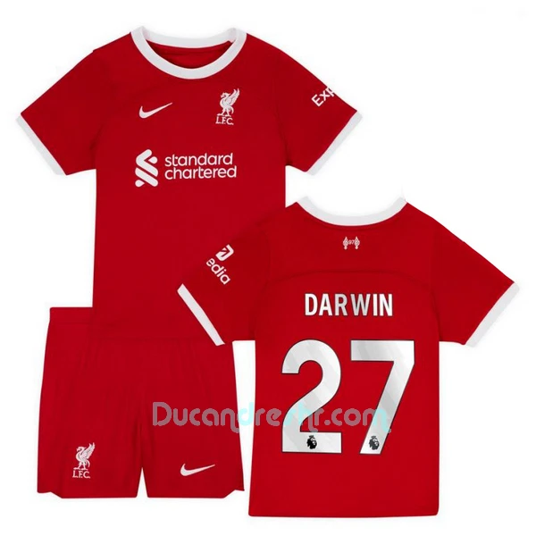 Dres Liverpool Darwin Núñez 27 Dječji Domaći 2023/24