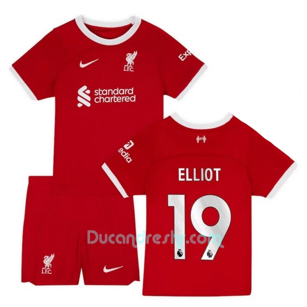 Dres Liverpool Elliot 19 Dječji Domaći 2023/24