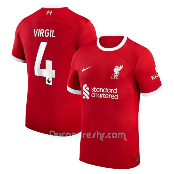 Dres Liverpool Virgil van Dijk 4 Domaći 2023/24