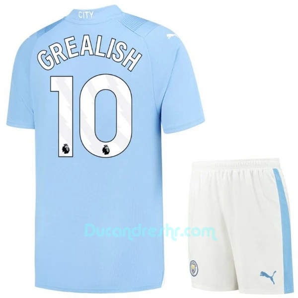 Dres Manchester City Jack Grealish 10 Dječji Domaći 2023/24