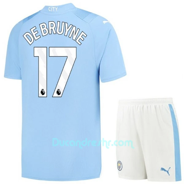 Dres Manchester City Kevin De Bruyne 17 Dječji Domaći 2023/24