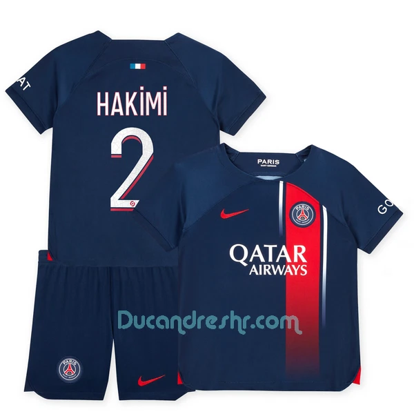 Dres Paris Saint-Germain Achraf Hakimi 2 Dječji Domaći 2023/24